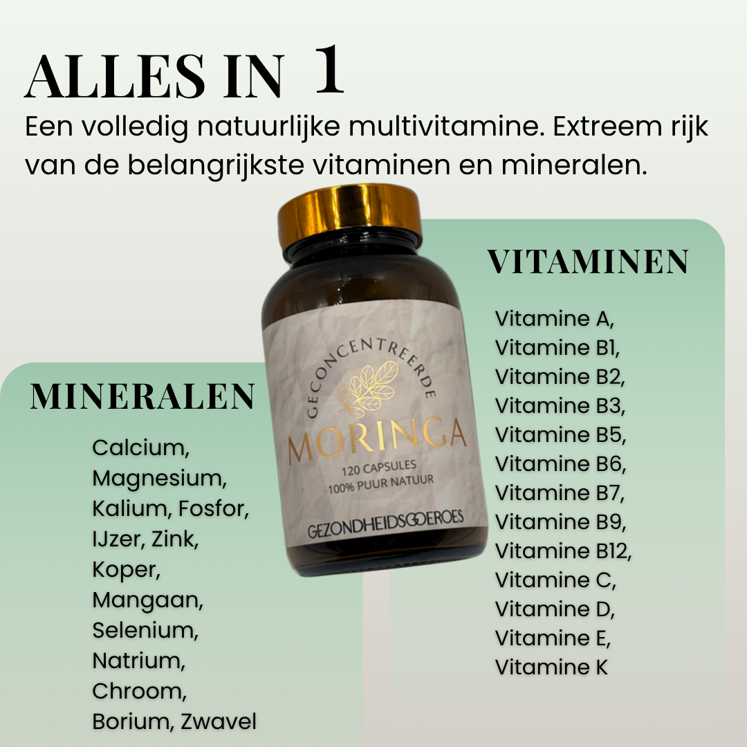 Moringa Extract | 120 Capsules