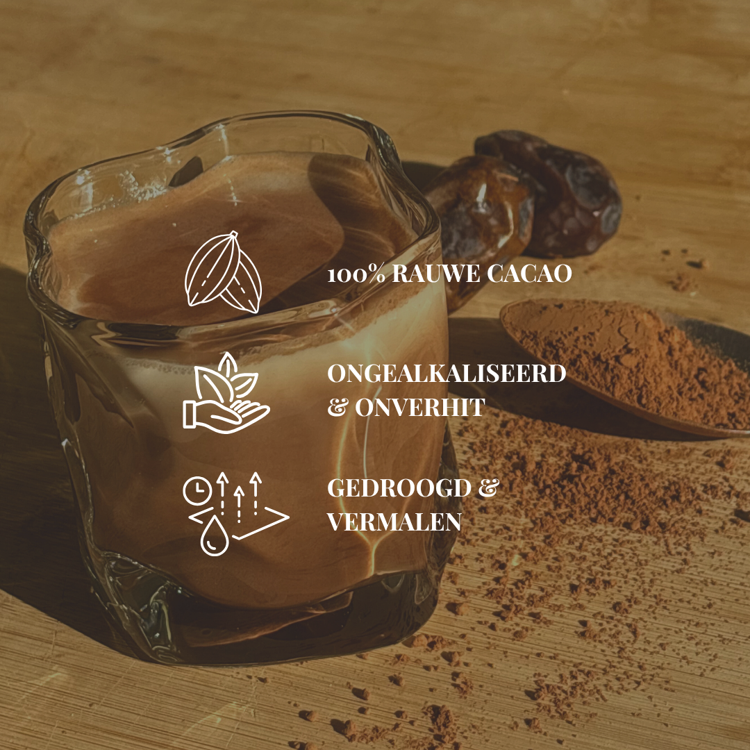 Raw Cacao Ongealkaliseerd | 100 Gram