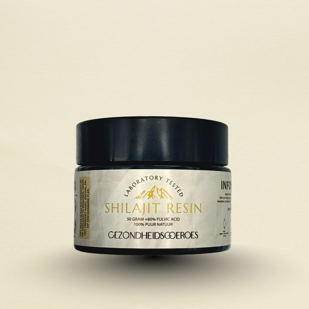 Shilajit Concentratie +80% fulvinezuur | 50 Gram Extract