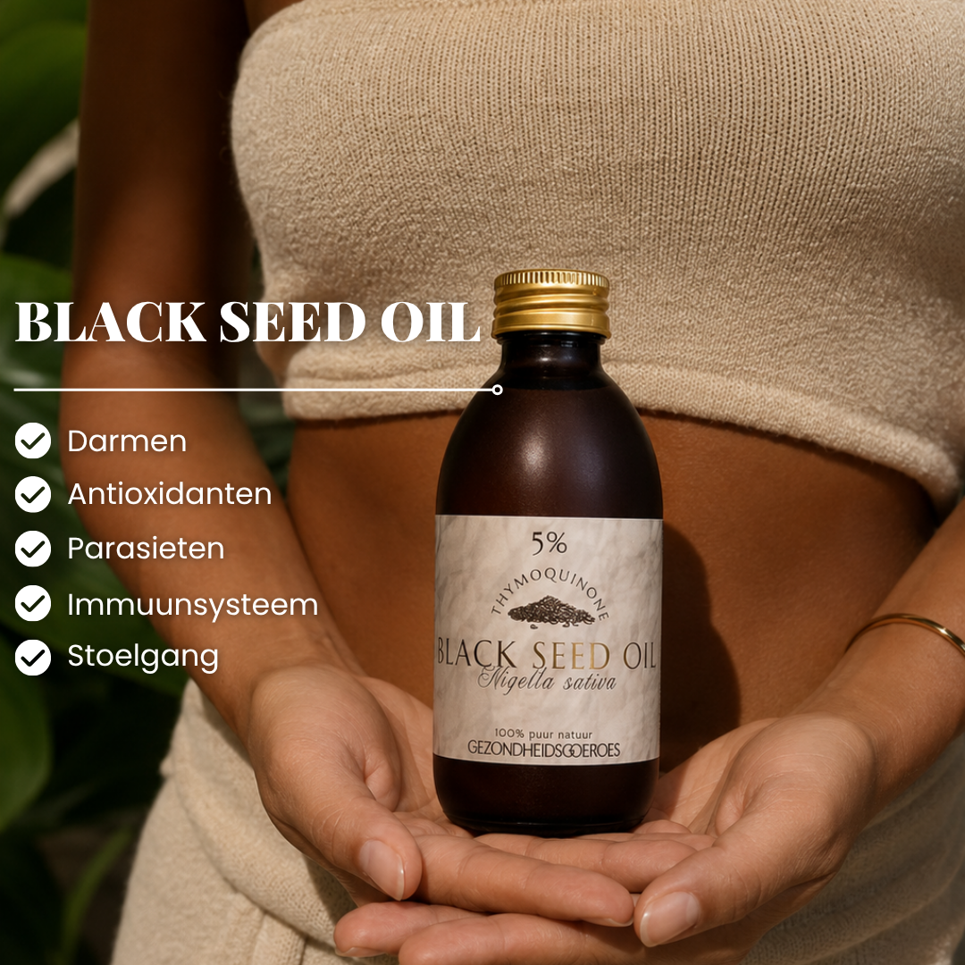 Black Seed Oil Koudgeperst | 5% Thymoquinone | 240 ML