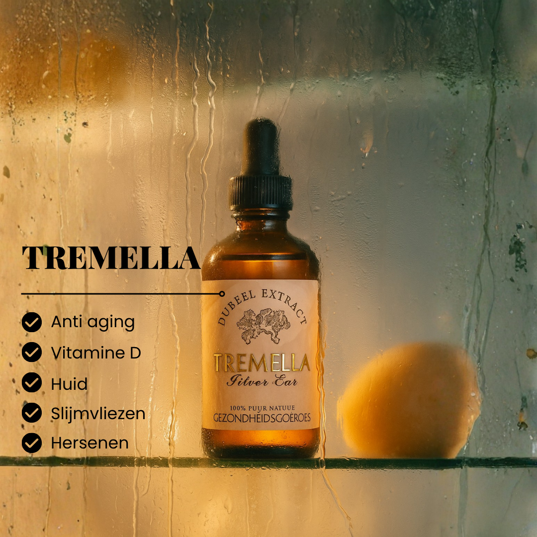 Tremella Extract 10:1 | Vloeibaar alcohol & water tinctuur.