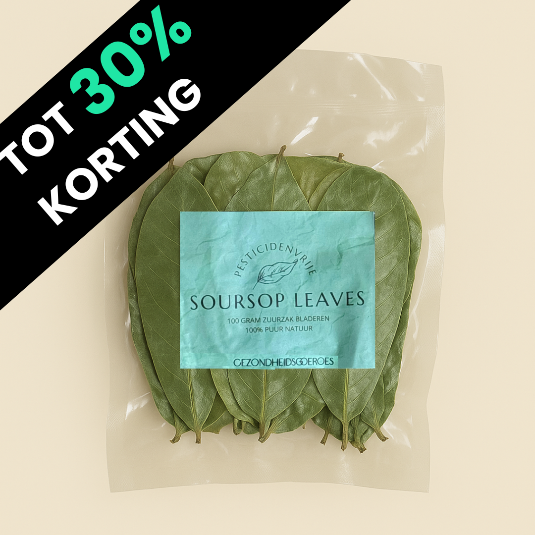Zuurzak-Graviola bladeren | 100 - 250 Gram