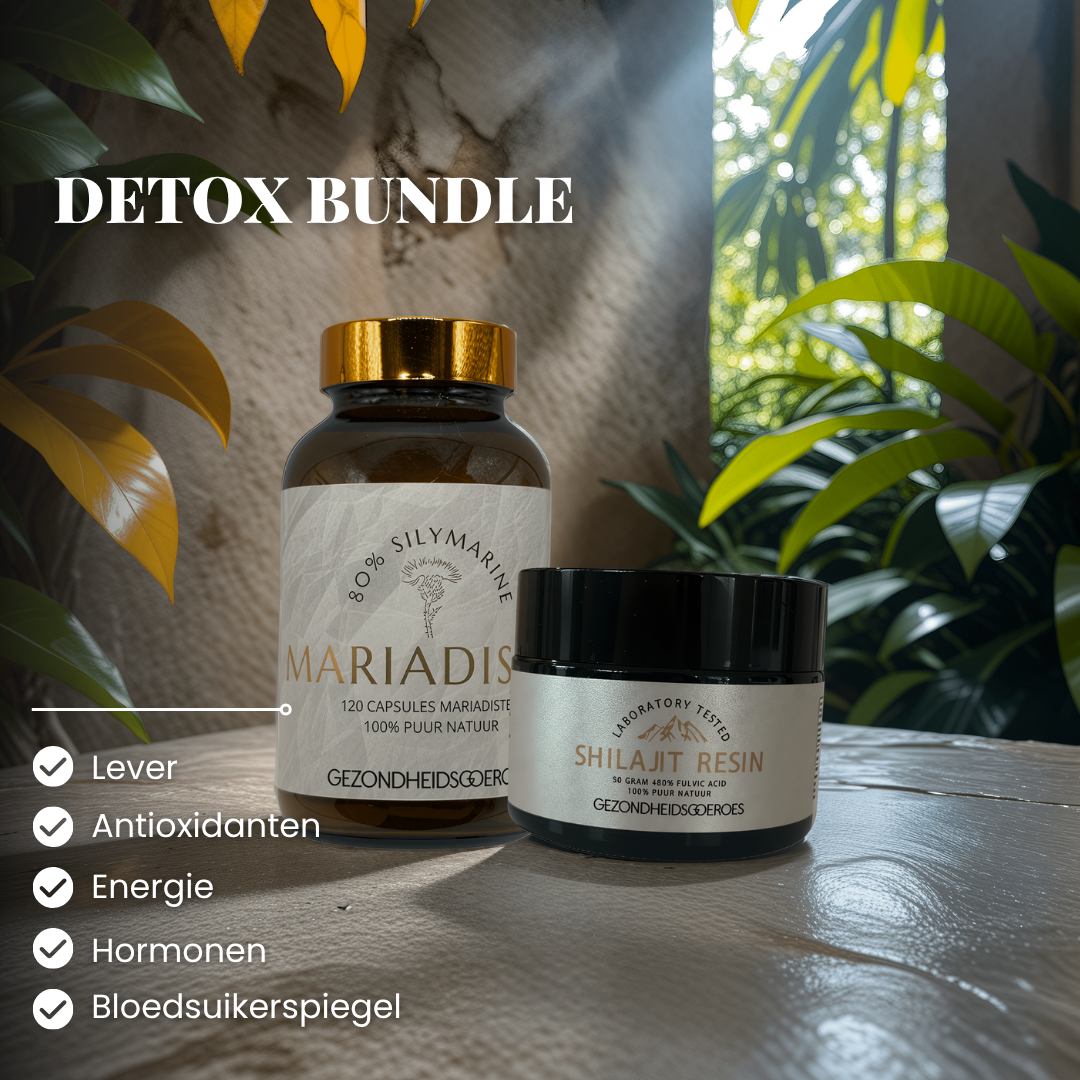 Detox bundel: Shilajit en Mariadistel