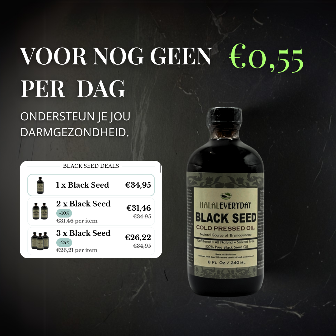 Black Seed Oil Kougeperst | 240 ML / Let op: tijdelijk plastic fles