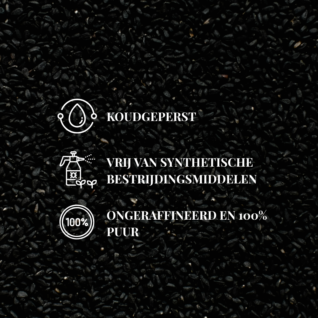 Black Seed Oil Kougeperst | 240 ML / Let op: tijdelijk plastic fles