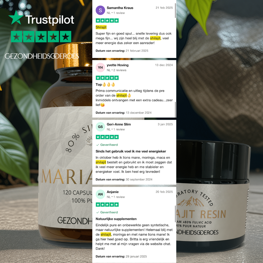 Detox bundel: Shilajit en Mariadistel