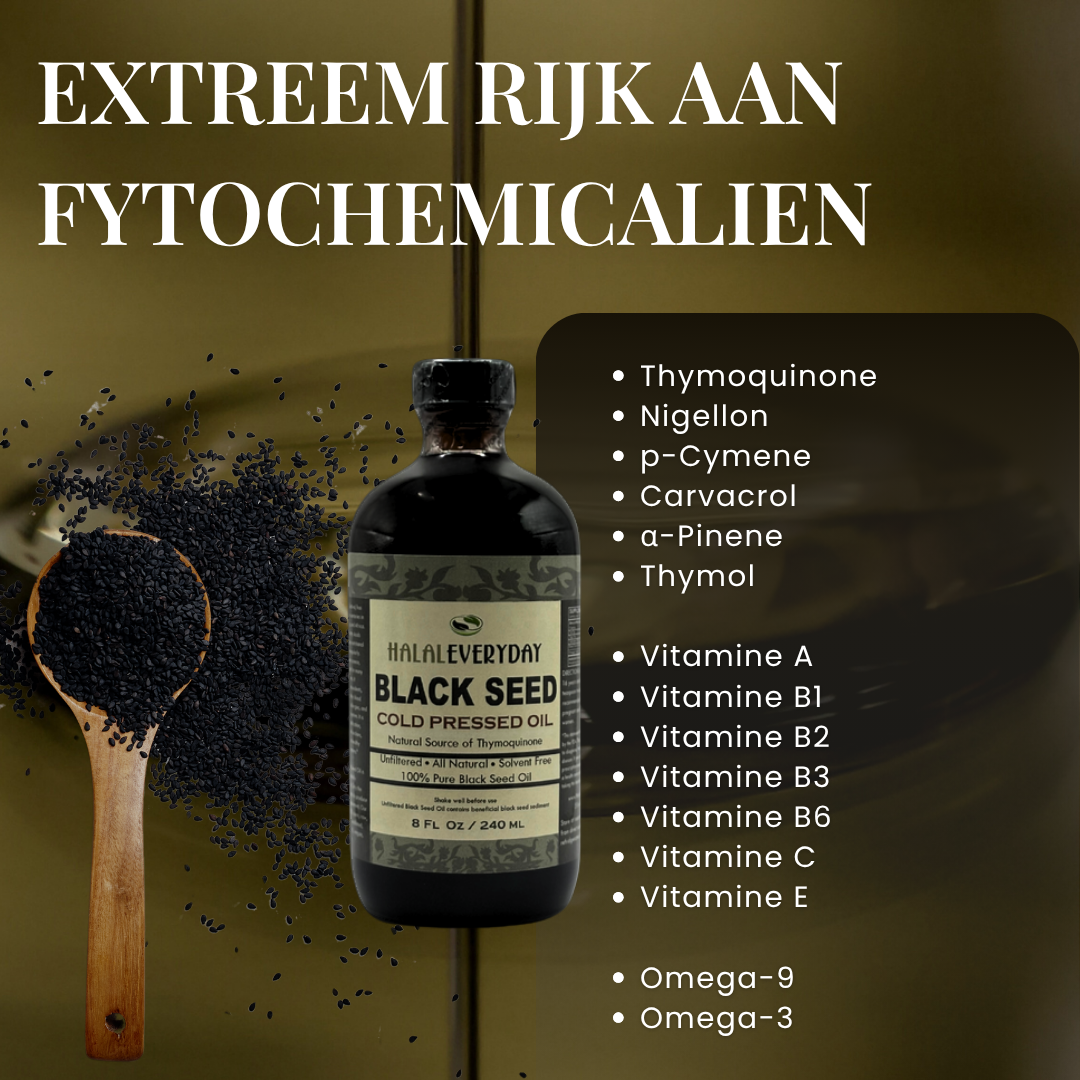 Black Seed Oil Kougeperst | 240 ML / Let op: tijdelijk plastic fles