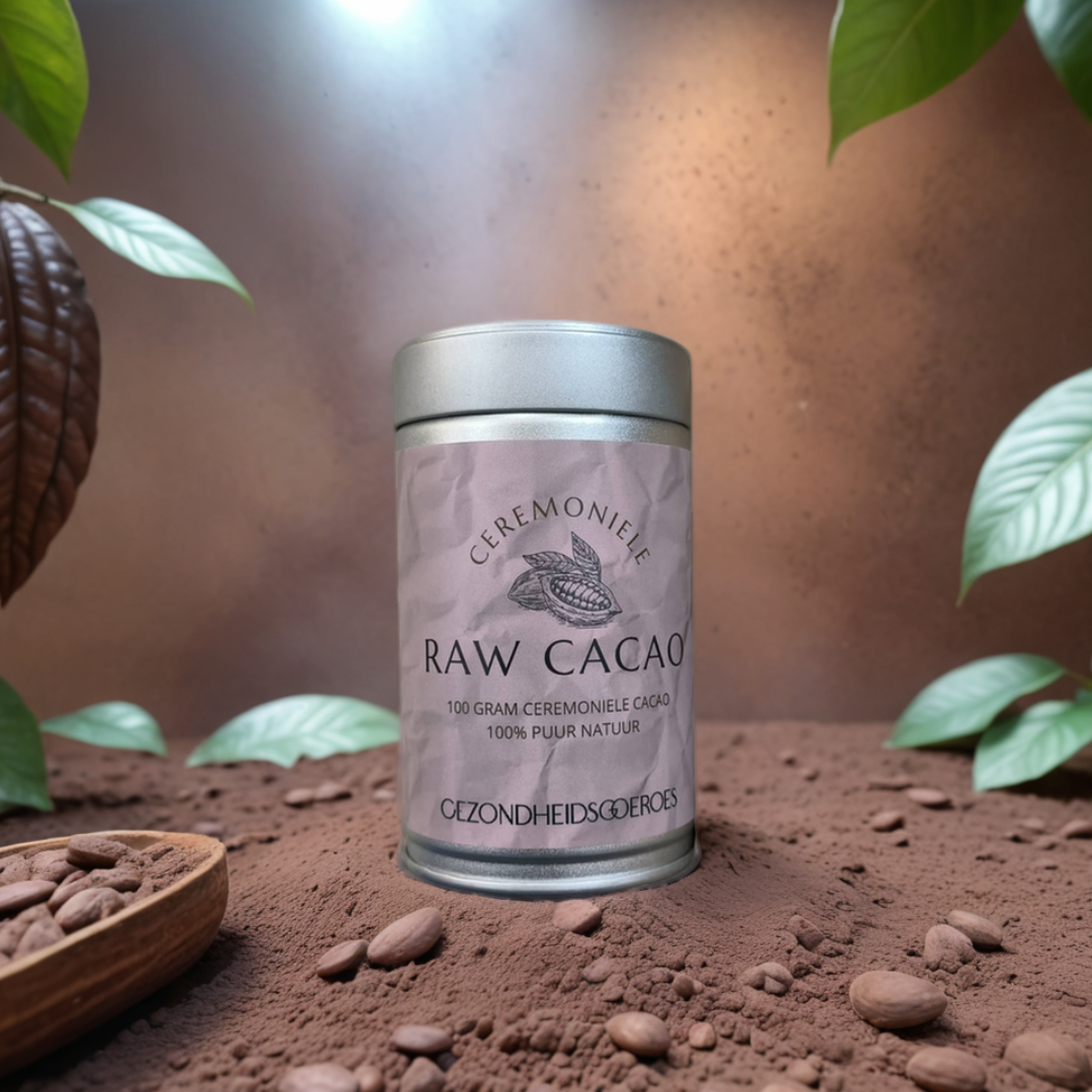 Raw Cacao Ongealkaliseerd | 100 Gram