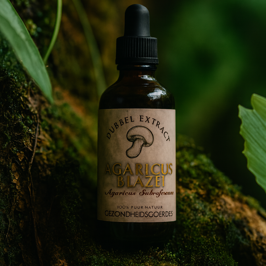 Agaricus Blazei Extract 10:1 | Vloeibaar alcohol & water tinctuur.