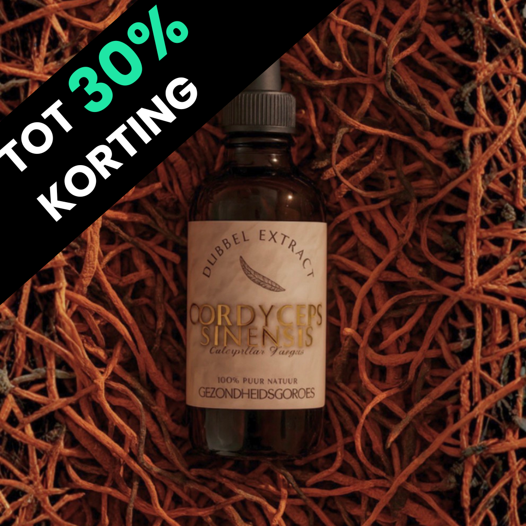 Cordyceps Extract 10:1 | Vloeibaar alcohol & water tinctuur.