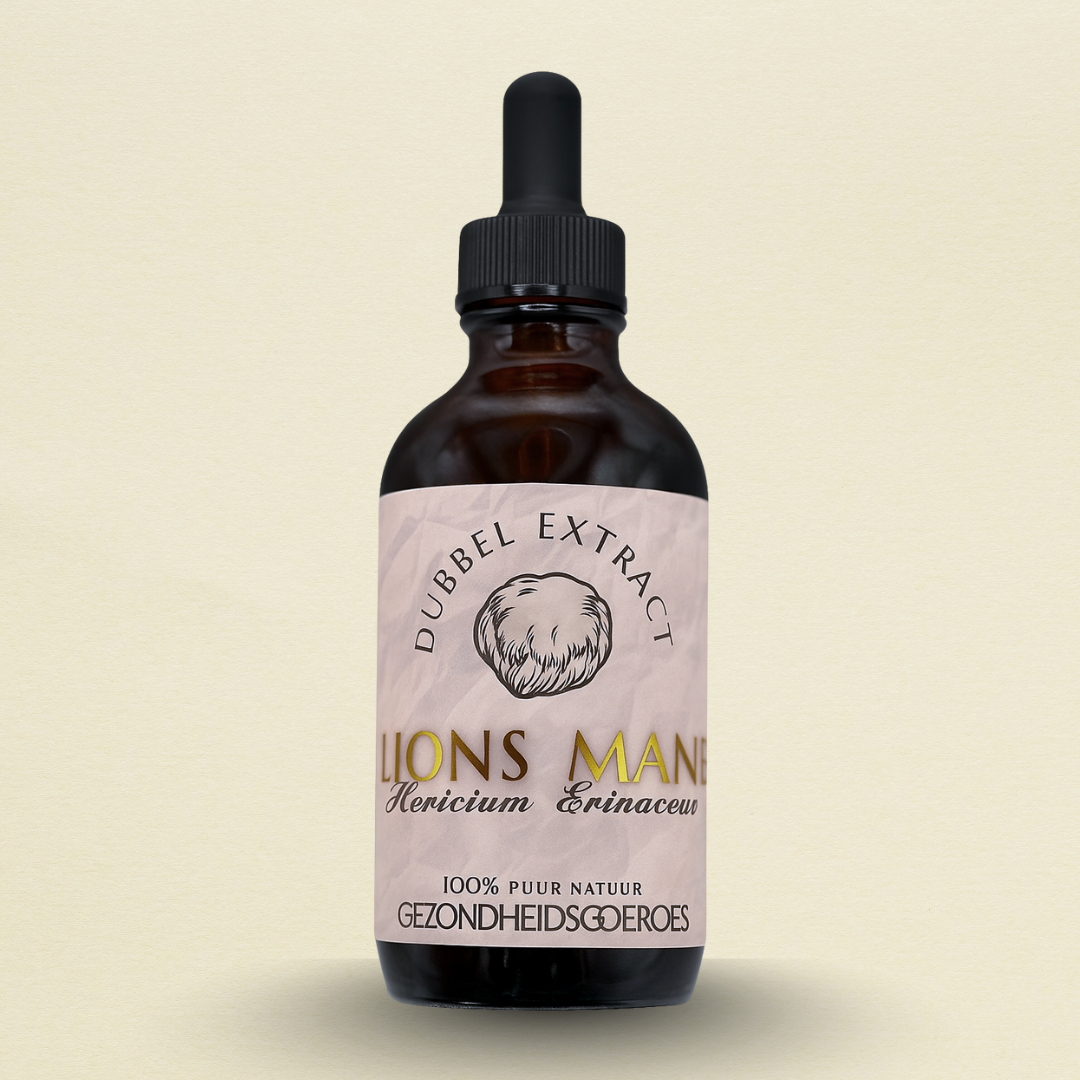 Lions Mane Extract 10:1 | Vloeibaar alcohol & water tinctuur.
