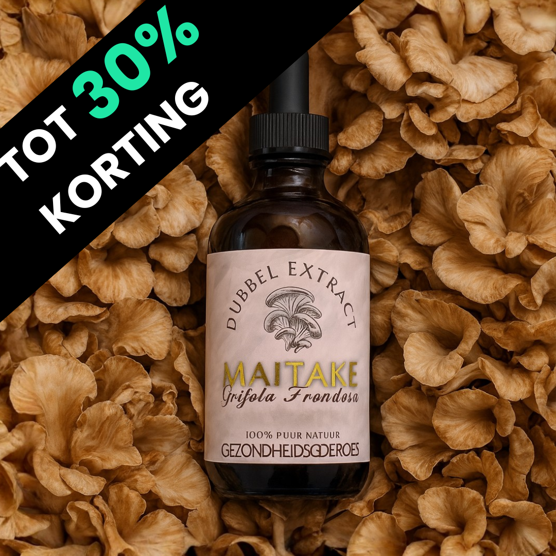 Maitake Extract 10:1 | Vloeibaar alcohol & water tinctuur.