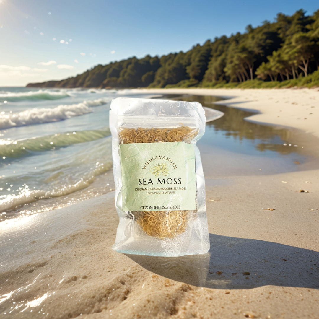 Sea Moss Wildgevangen Zongedroogd | 100 Gram