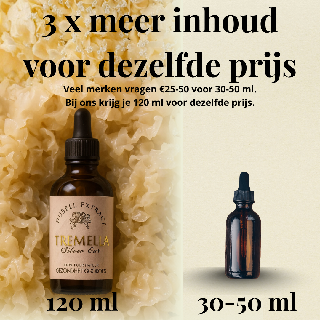 Tremella extract 10:1 | Vloeibaar alcohol & water tinctuur.