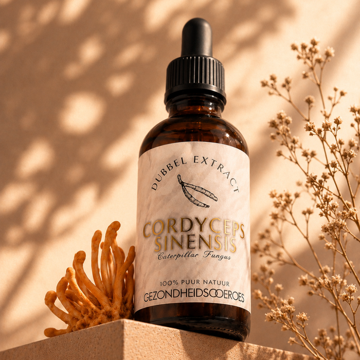 Cordyceps extract 10:1 | Vloeibaar alcohol & water tinctuur.