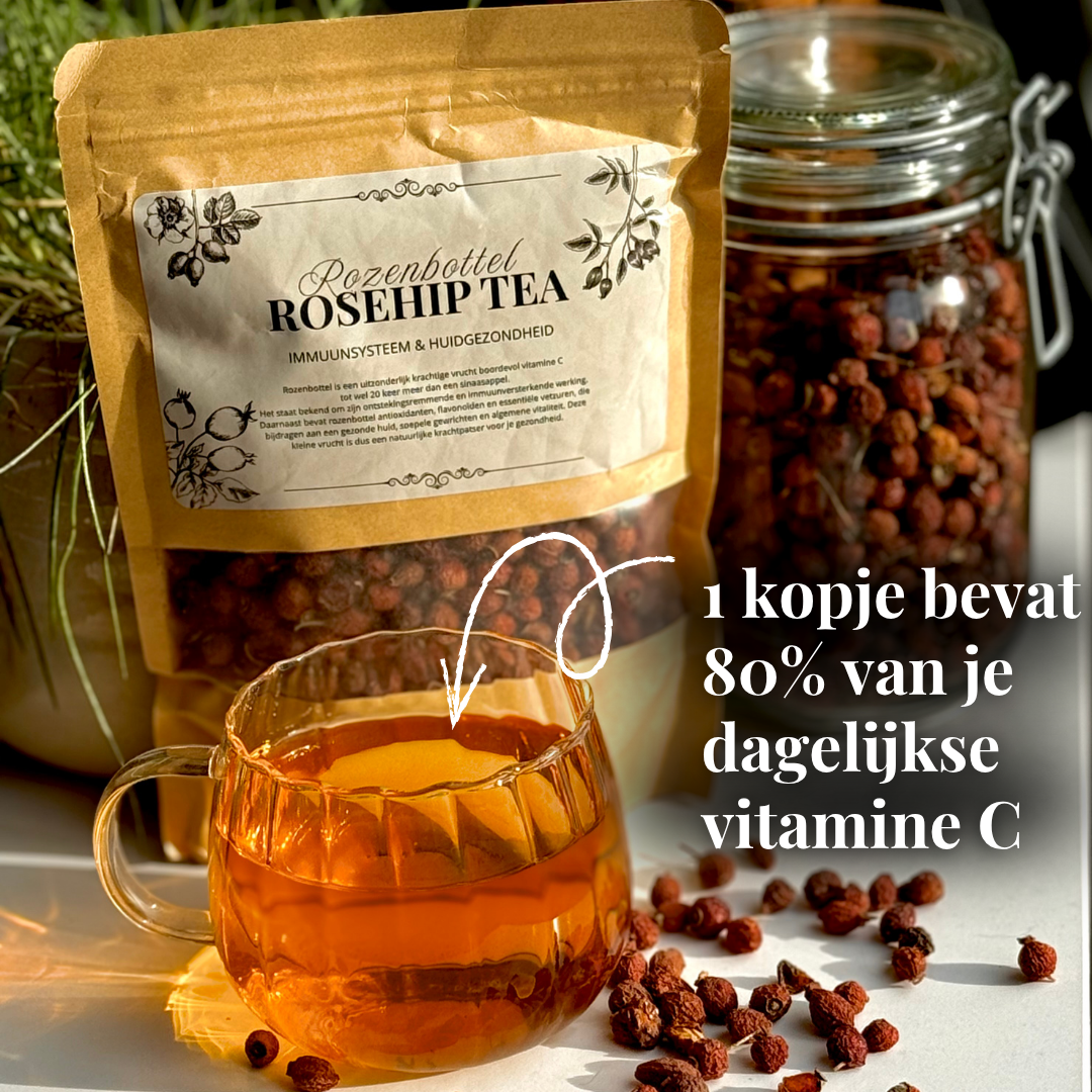 Rozenbottel Thee 200 Gram | Natuurlijke vitamine C