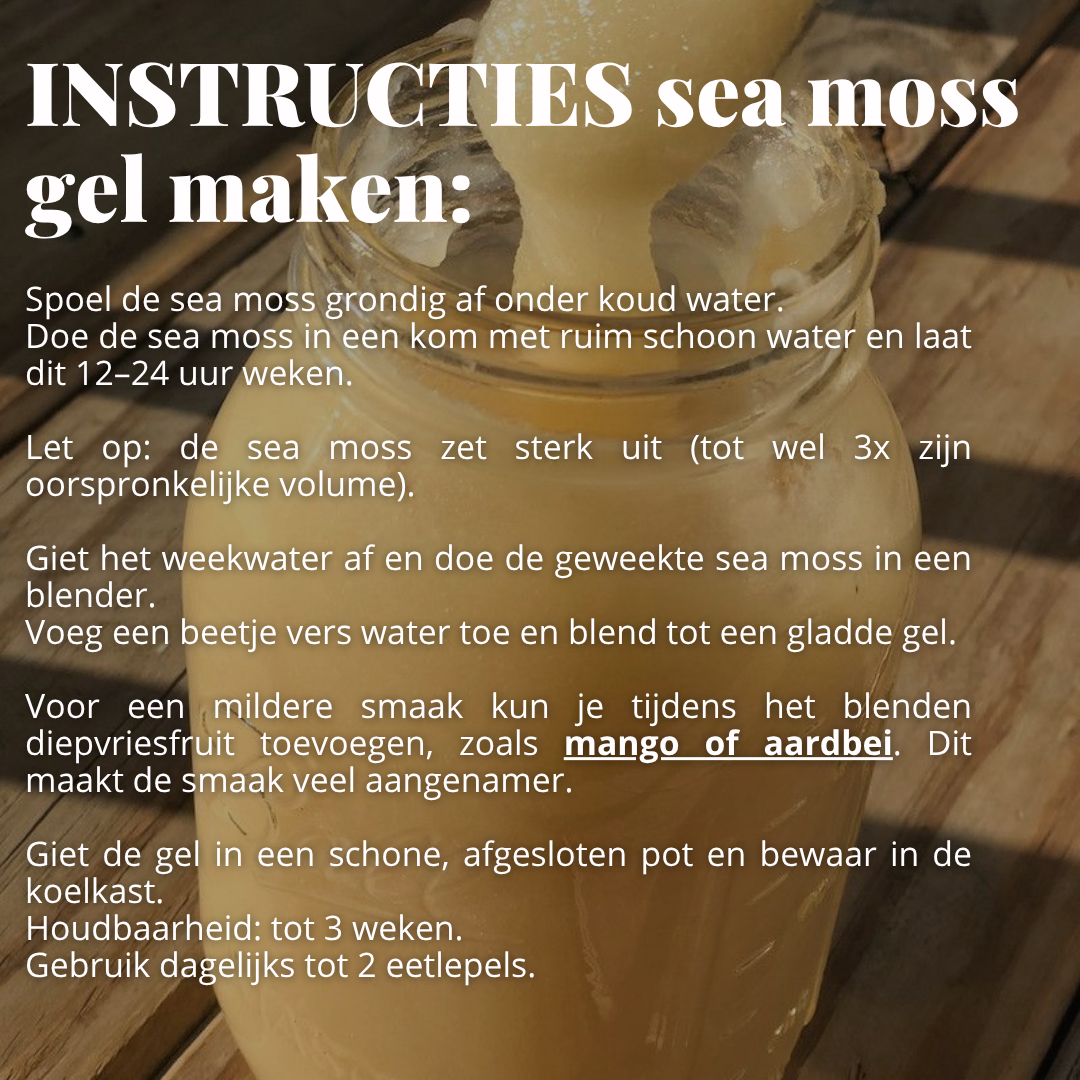 Darm pakket - Probiotica, Black seed & Sea moss.