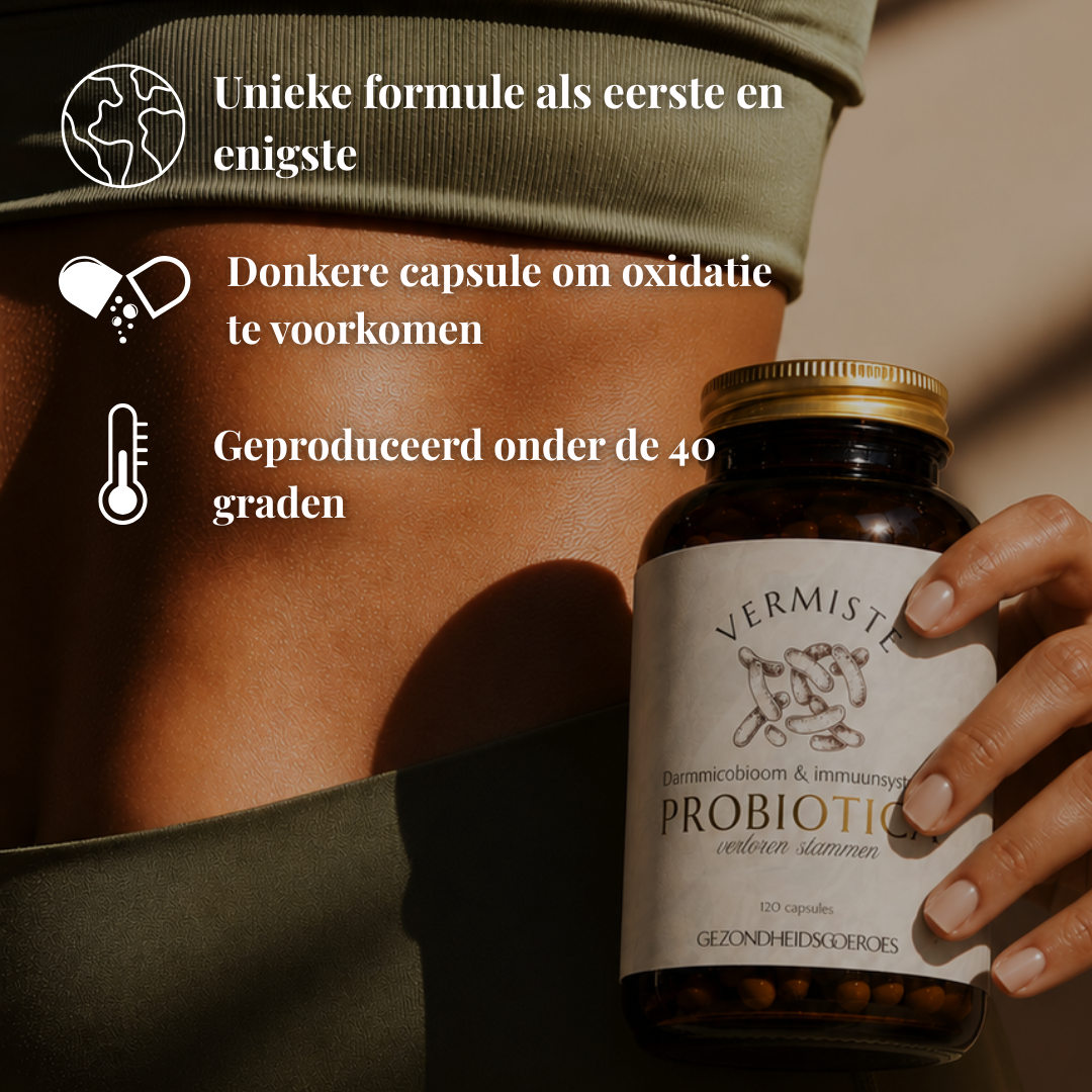 Probiotica Verloren Bacteriestammen | 120 Capsules
