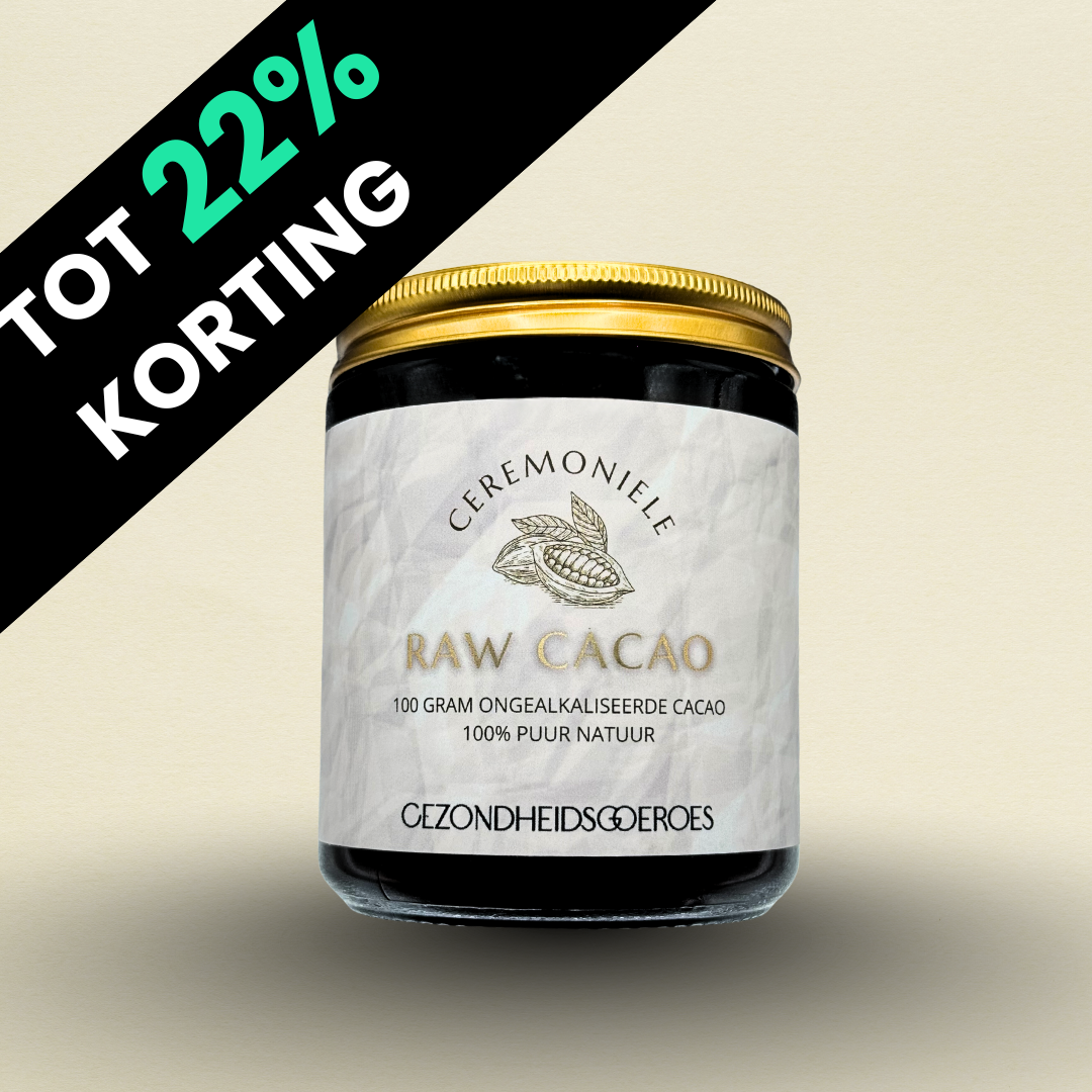 Raw Cacao Ongealkaliseerd | 100 Gram