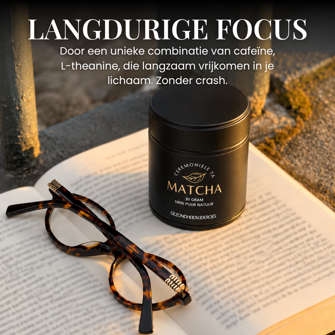 Focus bundel: Lions mane, Matcha & Shilajit