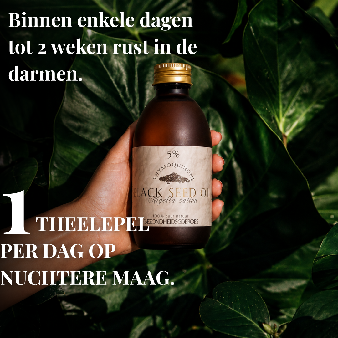 Black Seed Oil Koudgeperst | 5% Thymoquinone | 240 ML