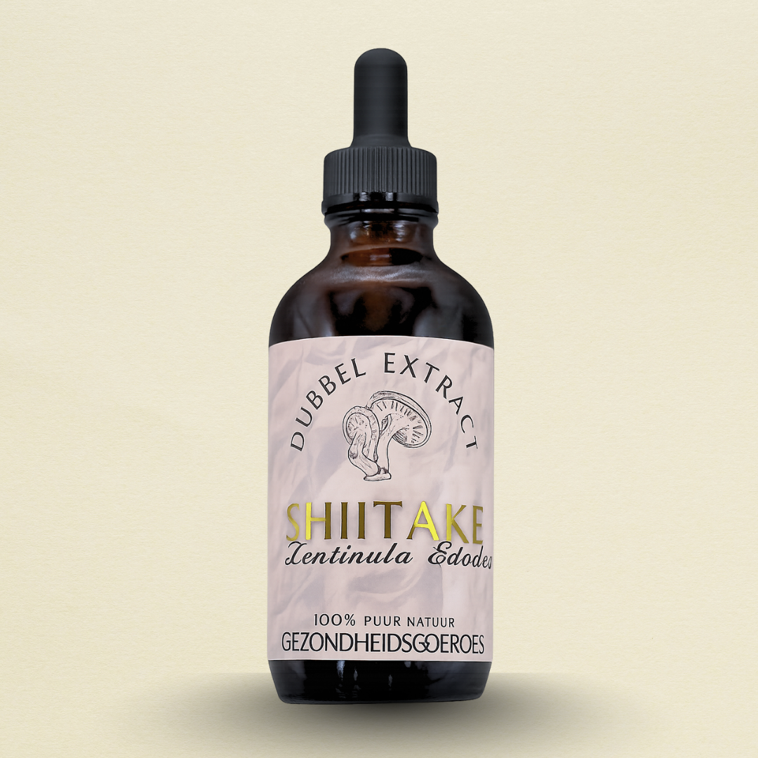 Shiitake Extract 10:1 | Vloeibaar alcohol & water tinctuur.