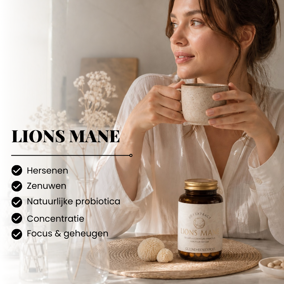 Lions Mane Extract 20:1 | 120 Capsules