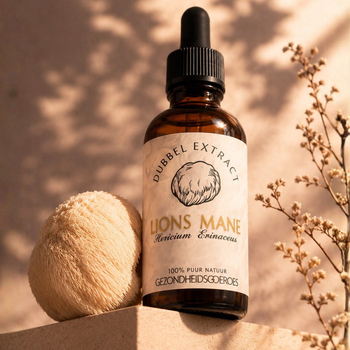 Lions Mane extract 10:1 | Vloeibaar alcohol & water tinctuur.