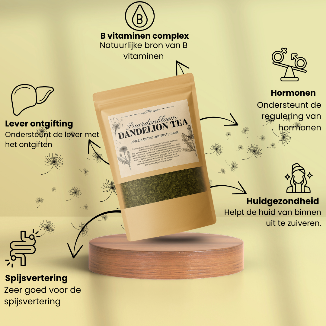 Paardenbloem thee 200 gram | wortel & bloem