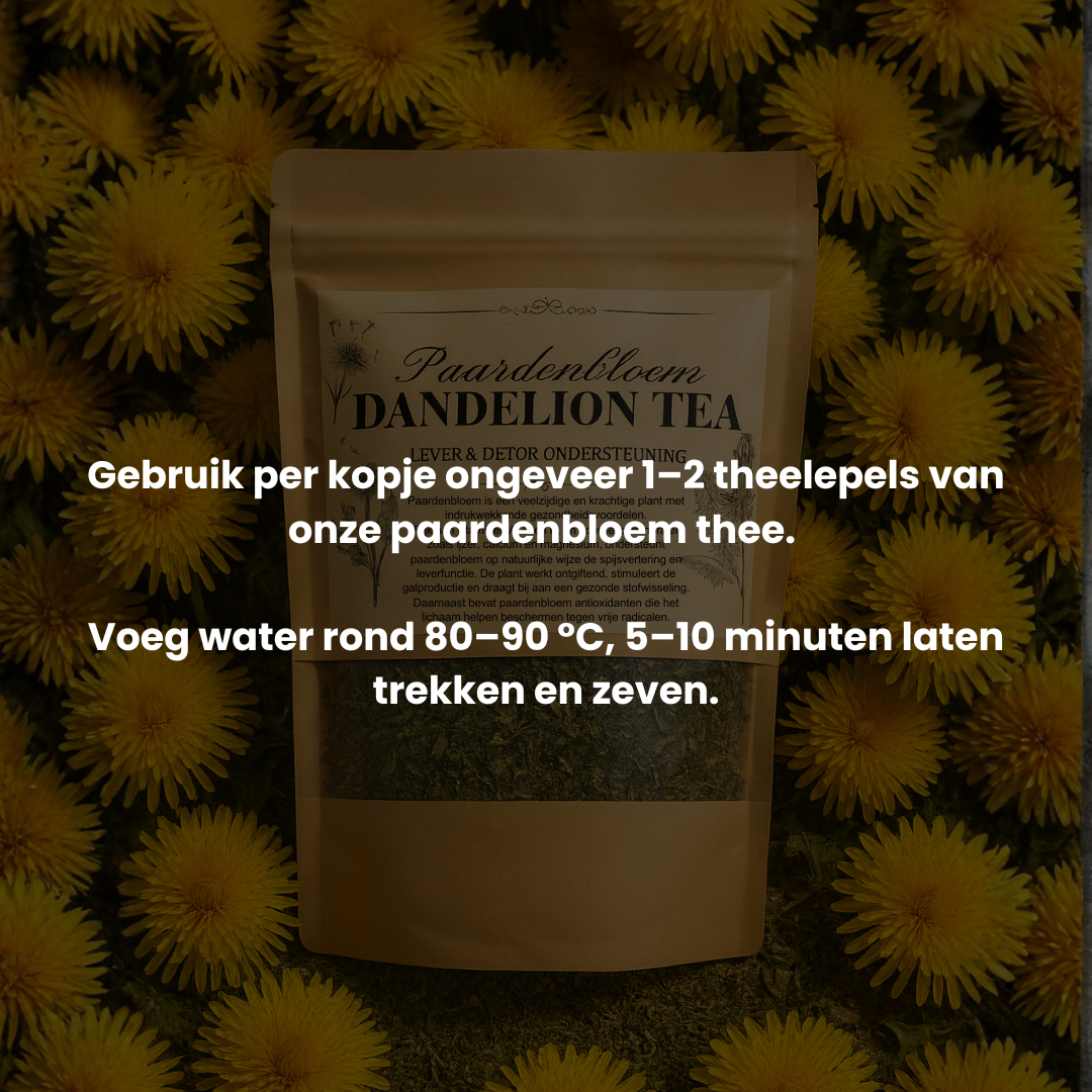 Paardenbloem thee 200 gram | wortel & bloem