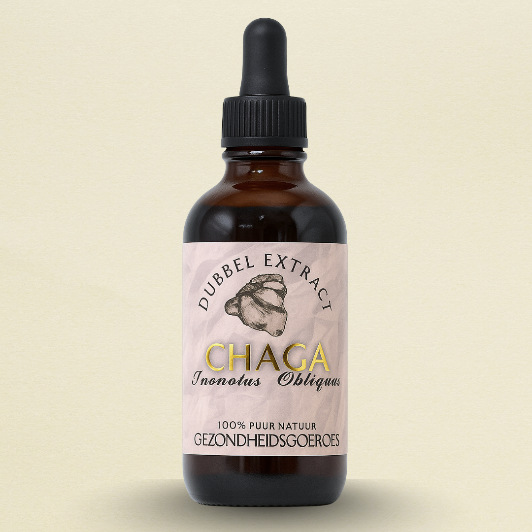 Chaga Extract 10:1 | Vloeibaar alcohol & water tinctuur.