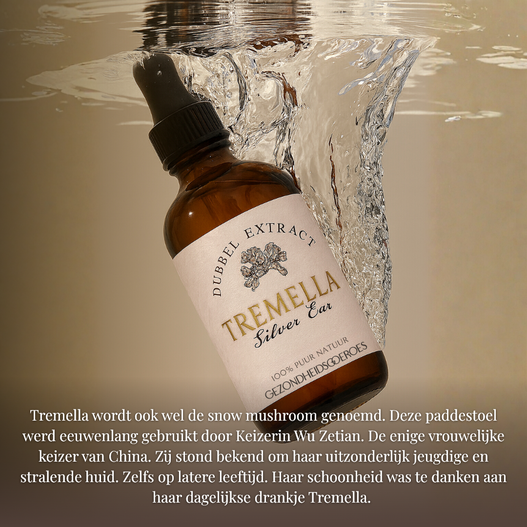 Tremella Extract 10:1 | Vloeibaar alcohol & water tinctuur.