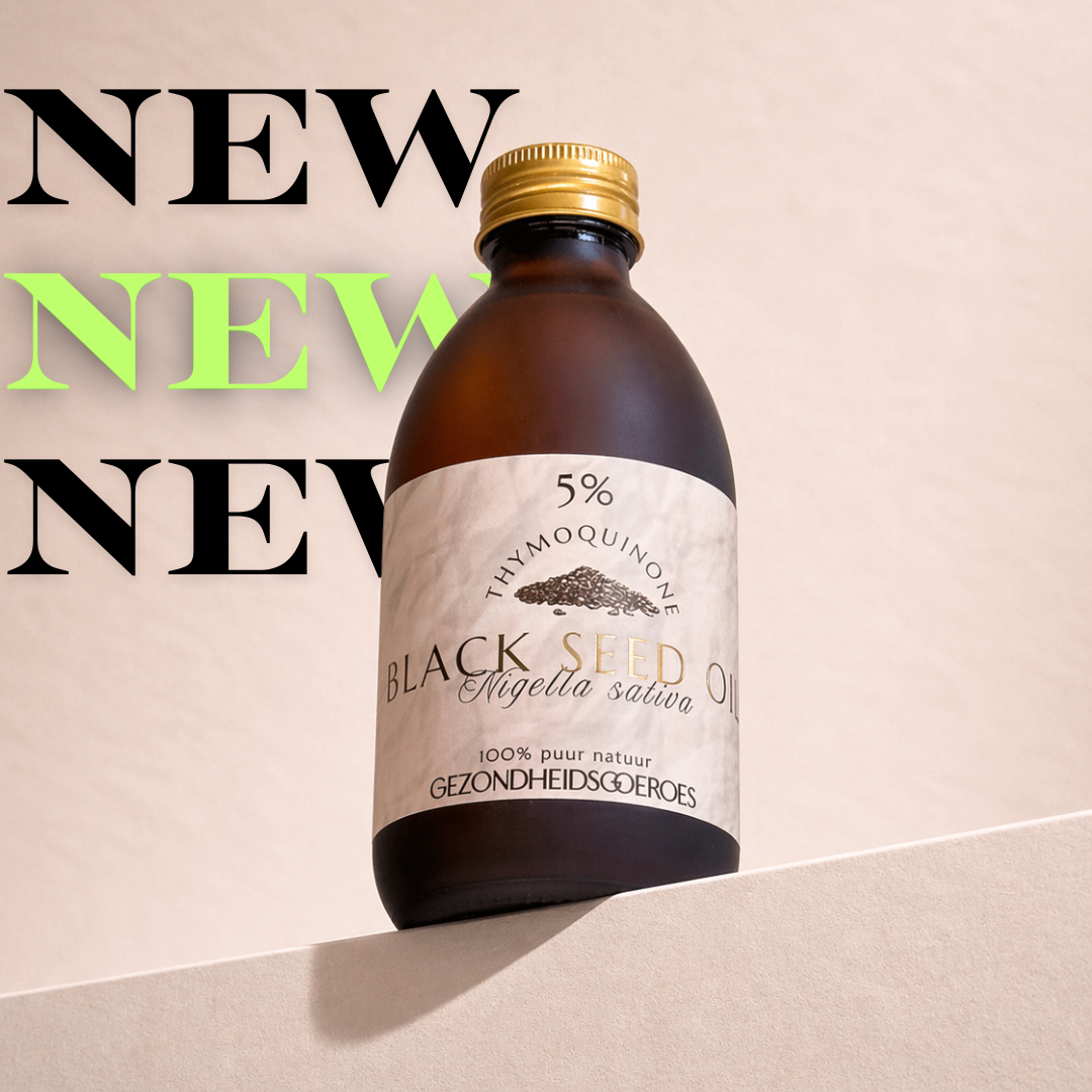 NIEUW: Black Seed Oil Kougeperst | 5% Thymoquinone | 240 ML