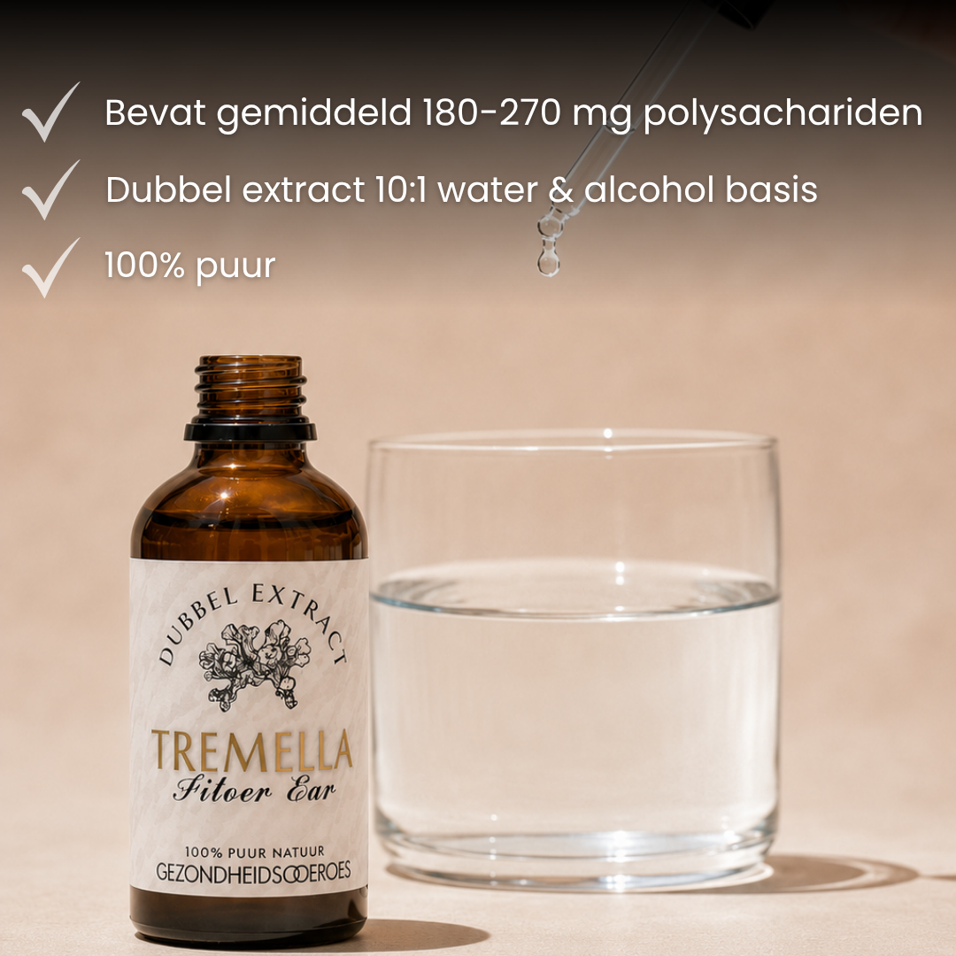 Tremella extract 10:1 | Vloeibaar alcohol & water tinctuur.