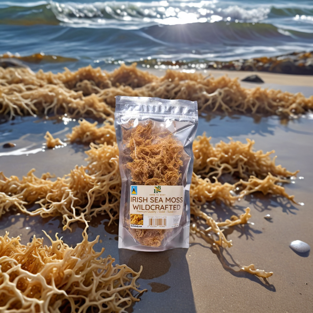 Sea Moss, wildgevangen & Zongedroogd