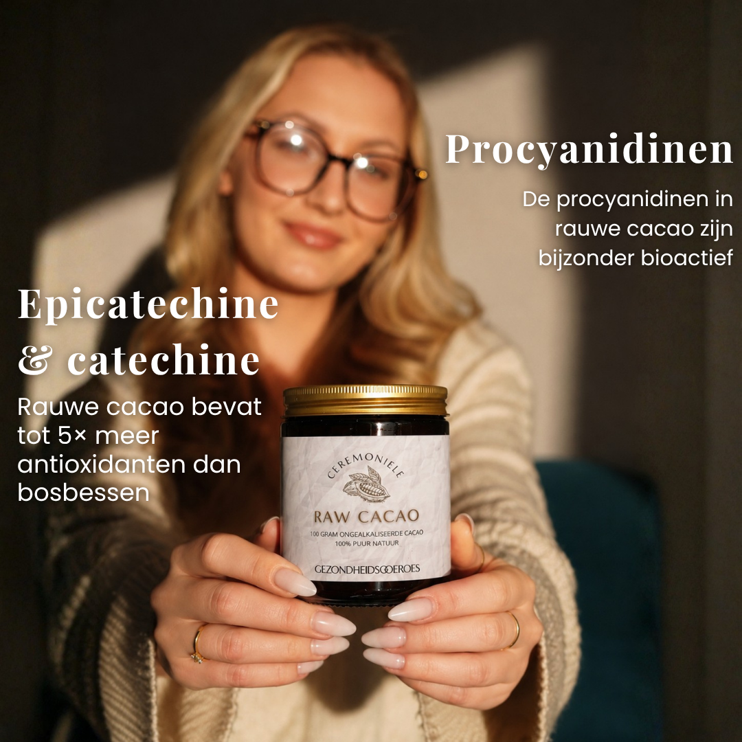 Raw Cacao Ongealkaliseerd | 100 Gram
