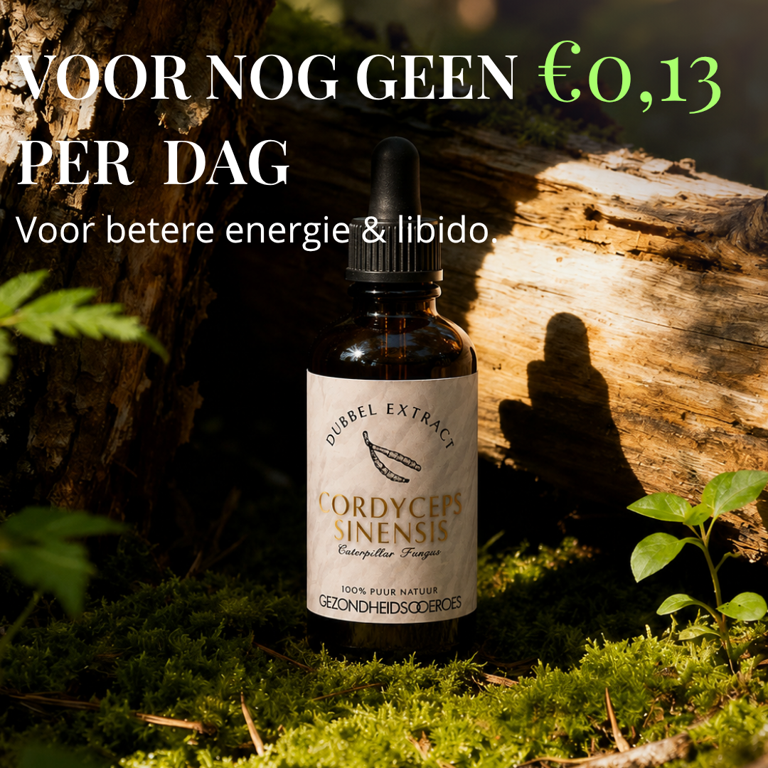 Cordyceps extract 10:1 | Vloeibaar alcohol & water tinctuur.