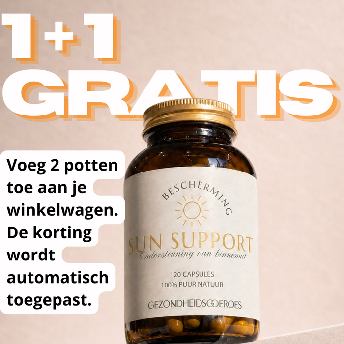 1+1 GRATIS - Sun Support ☀️ bescherming van binnenuit